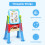 Costway Kids Double Sided Easel Magnetic Drawing Chalkboard Whiteboard 7