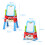 Costway Kids Double Sided Easel Magnetic Drawing Chalkboard Whiteboard 4
