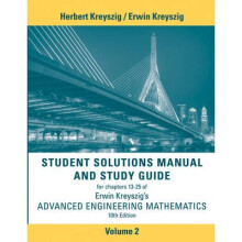 Student Solutions Manual Advanced Engineering Mathematics, Volume 2