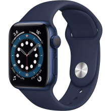 Apple Watch Series 6 GPS, 40mm Blue Aluminium Case - Refurbished