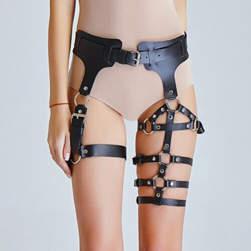 Leather Leg Harness 2