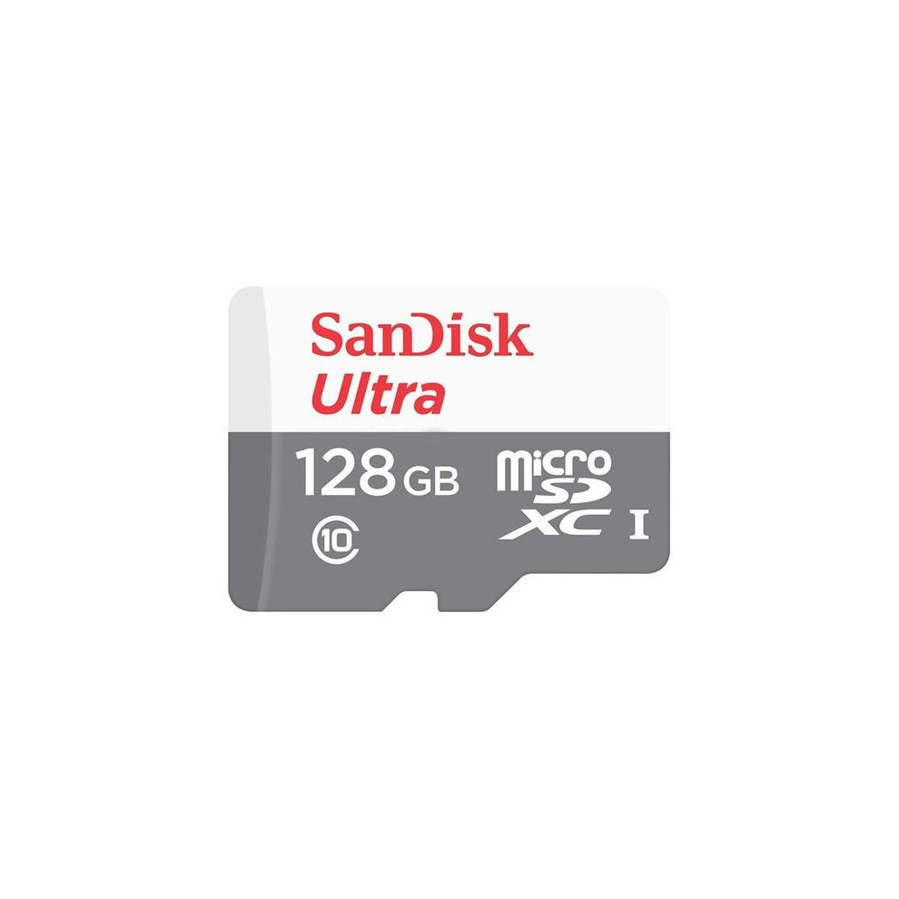 Sandisk 128Gb Micro Sd Xc Ultra Uhs-I Class 10 100Mb/S Memory Card