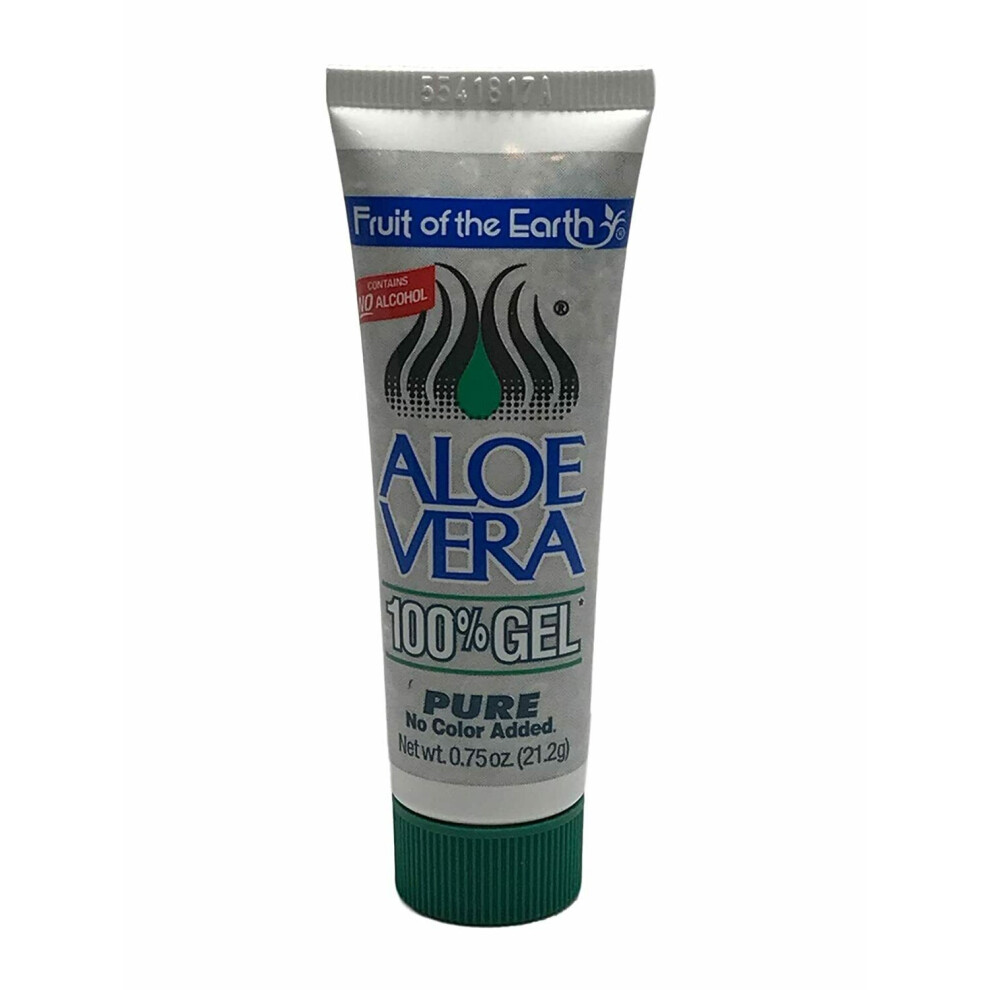 FRUIT OF THE EARTH ALOE VERA GEL PURE 21.2G 100% GEL SMALL TUBE