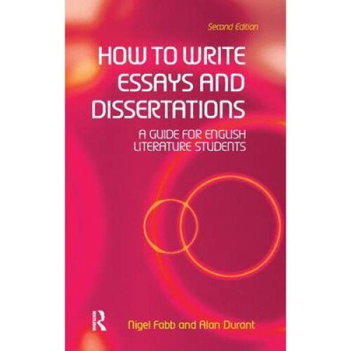How to Write Essays and Dissertations