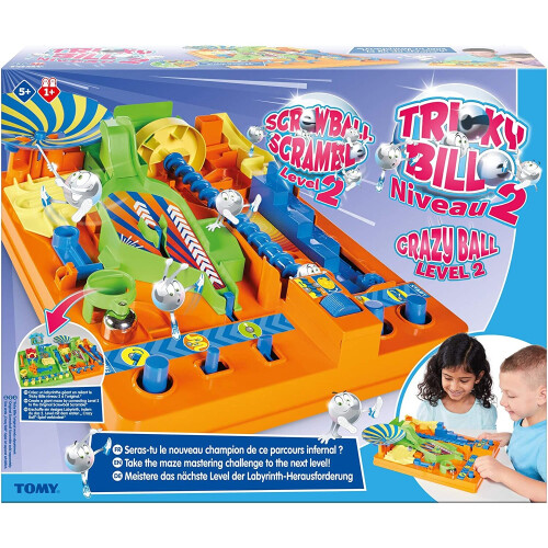 TOMY Screwball Scramble Level 2 Retro Children Preschool Action Board Game