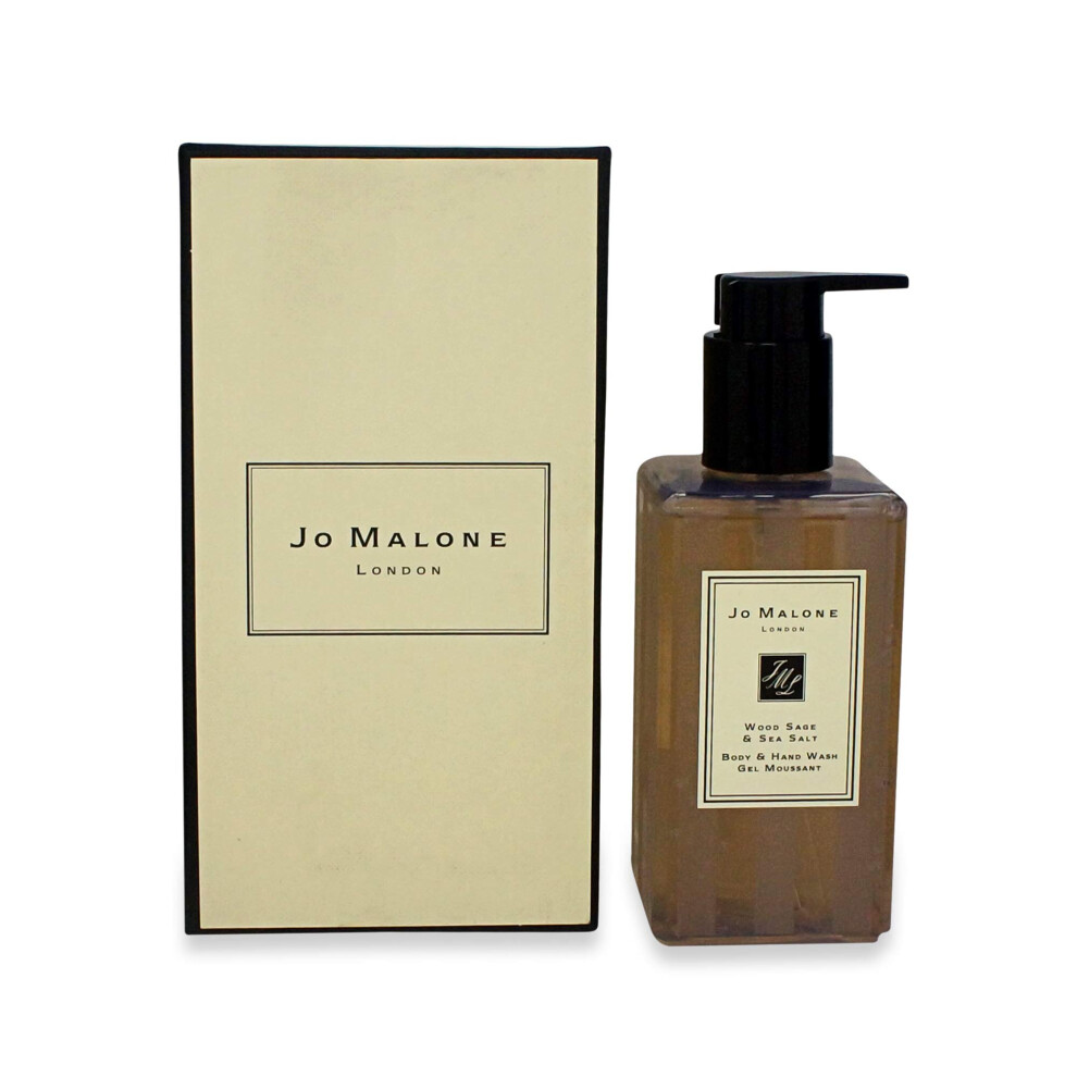 Jo Malone Wood Sage & Sea Salt Hand & Body Wash With Pump No Box/Unboxed,, 8.5 Fl Ounce ()