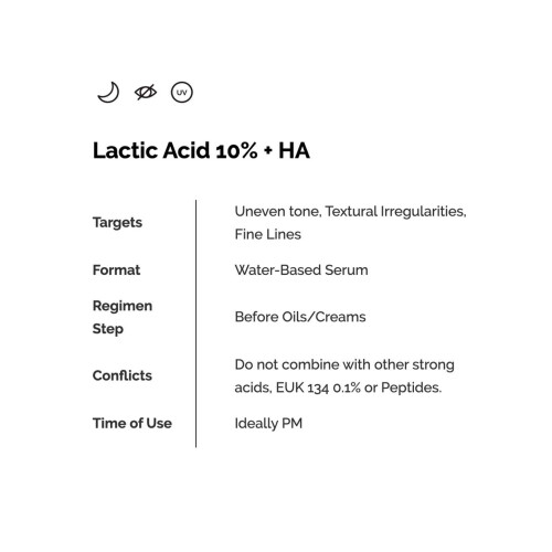 The Ordinary The Ordinary Lactic Acid 10% + HA 2% - 30 ml 2