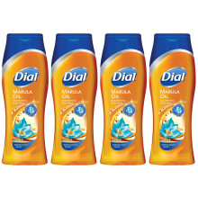 Dial Duschgel, Skäm bort & Njut av Marulaolja, 473 ml (4-pack)