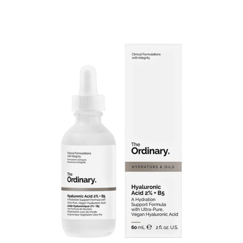The Ordinary Hyaluronic Acid 2% + B5 Serum (60 ml) – Ultra-Pure Vegan Hydration for Smooth, Plump Skin
