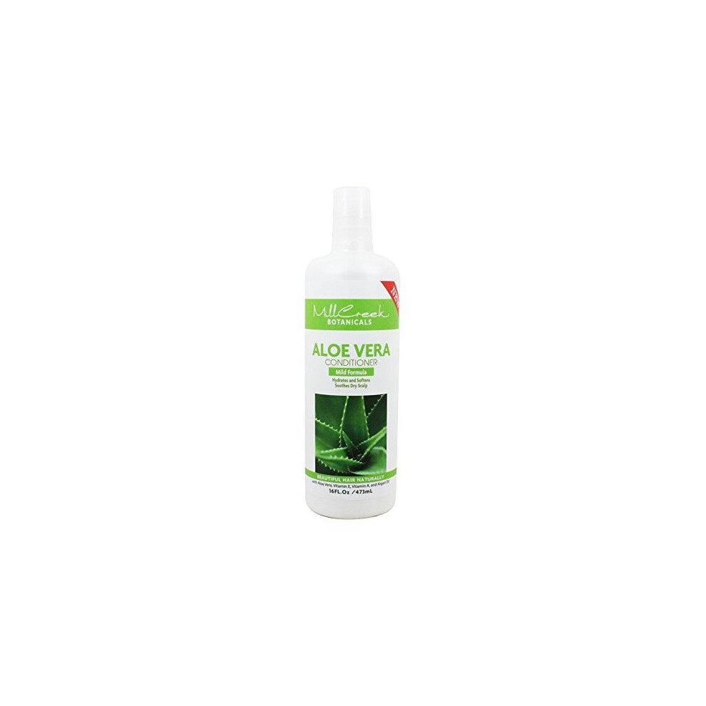 Mill Creek Pack Of 1 X Organic Aloe Vera Conditioner - 16 Fl Oz