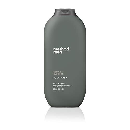 Method Method Men Αφρόλουτρο, Κέδρο + Κυπαρίσσι, Χωρίς Παράγοντες, 18 fl oz (Συσκευασία 1)