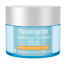 Neutrogena Hydro Boost Ansiktsfuktcreme med SPF 25, Hydrerande solskydd, oljefri vatten-gel 1.7 oz