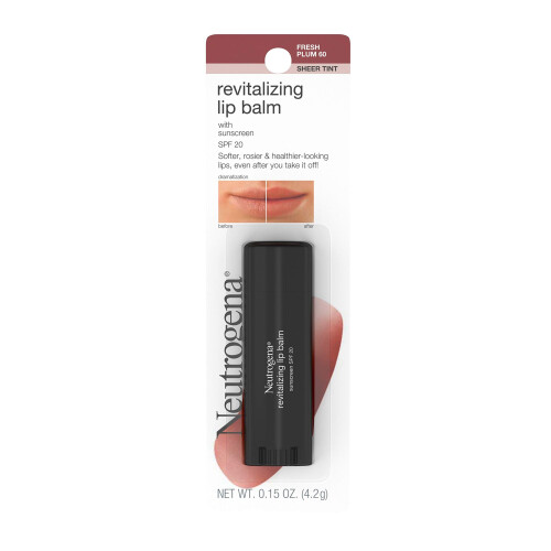 Neutrogena Neutrogena Revitalizing Lip Balm w/ SPF 20 (Fresh Plum) 1