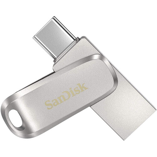 SanDisk SanDisk 512GB Ultra Dual Drive Luxe USB Type-C Flash Drive