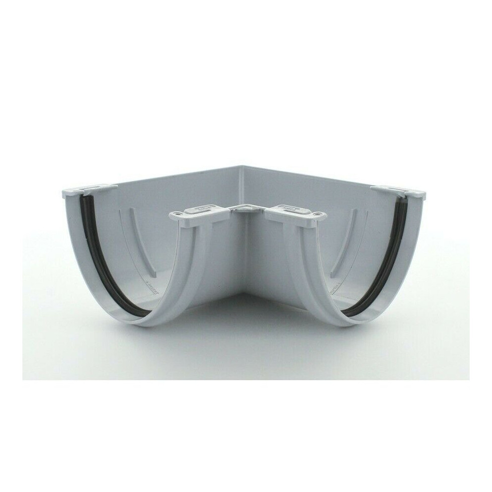 Marley Deepflow RAD10 Gutter 90 Degree Corner Angle Anthracite Grey