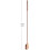 (Black) Mixing spoon stainless steel bar cocktail spoon 2