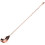 (Black) Mixing spoon stainless steel bar cocktail spoon 3