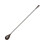 (Black) Mixing spoon stainless steel bar cocktail spoon 17