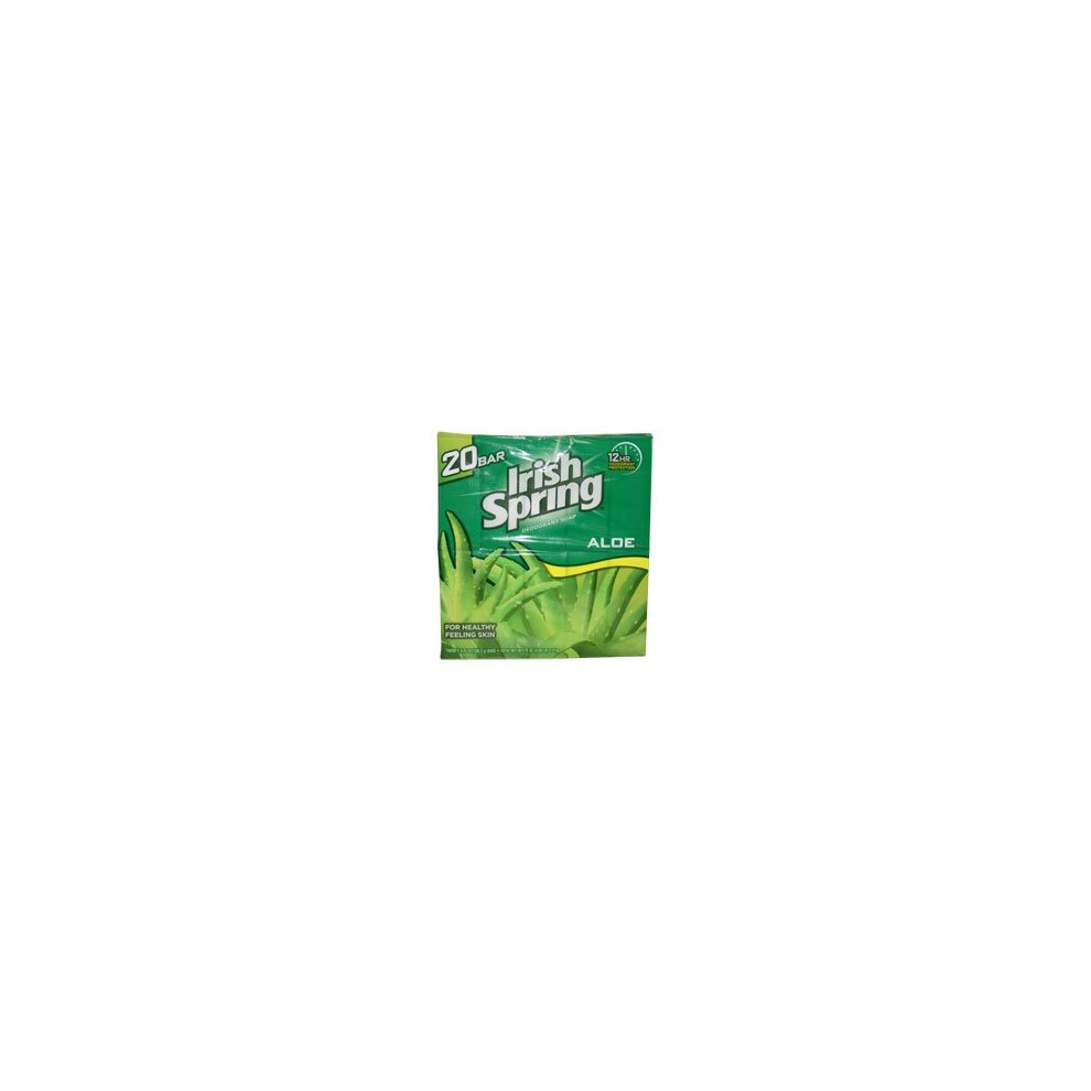 Irish Spring Aloe Deodorant Soap 20 X 3.75 Oz. Soap Unisex
