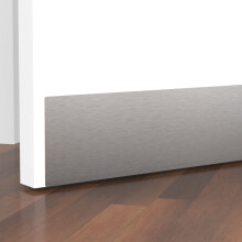 (850 x 200mm) Stainless Steel Kick Plate Self Adhesive