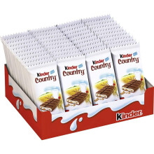Kinder Country Single Bar 23 g, Pack of 40 (40)