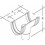 Marley Deepflow ROD10 Gutter Running Outlet 68MM SPIGOT Grey 2