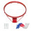 Sab MCR Basketball Double Ring Hoop Net Wall Mounted 18" 1