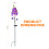 LIVIVO Solar Powered Stake Light with Rechargeable Battery IP44 Waterproof Casing 5