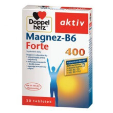 Doppelherz Aktiv Magnez - B6 Forte 400, 30 tabletek