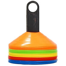 Sab MCR 50 Sports Marker Cones with Stand Training Agility Fitness