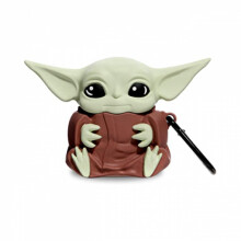 Airpods Case Cover Baby Yoda UK, Airpods 1 or 2, Cute Protective Airpod Case, Apple Airpod cover with Keychain