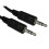 Budi 3.5mm Jack To Jack AUX Audio Cable 1.2m Long - Black 2