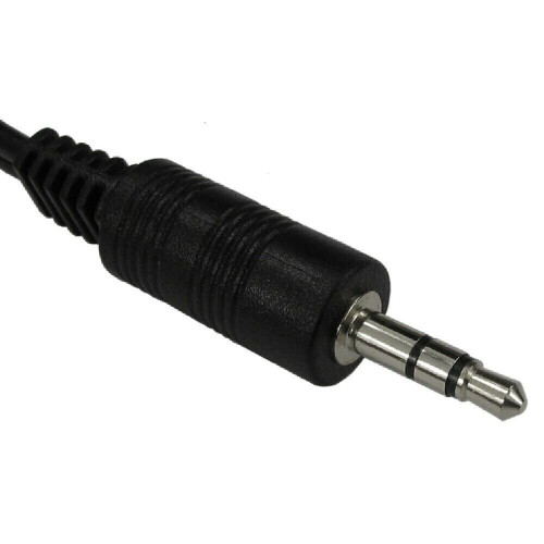 Budi 3.5mm Jack To Jack AUX Audio Cable 1.2m Long - Black 2