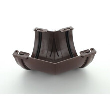 Marley Deepflow RAD20 Gutter 45 / 135 Degree Corner Angle Brown