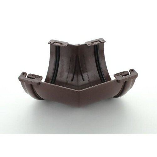 Marley Deepflow RAD20 Gutter 45 / 135 Degree Corner Angle Brown