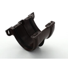 Marley Deepflow RUD10 Gutter Union Bracket Joiner Connector Brown