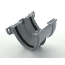 Marley Deepflow RUD10 Gutter Union Bracket Joiner Connector Grey