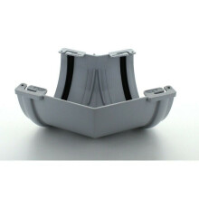 Marley Deepflow RAD20 Gutter 45 / 135 Deg Corner Angle Anth grey