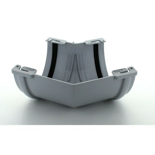 Marley Deepflow RAD20 Gutter 45 / 135 Deg Corner Angle Anth grey