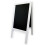 (White) Wooden A-board heavy Pavement Road Sign Chalk Menu 1