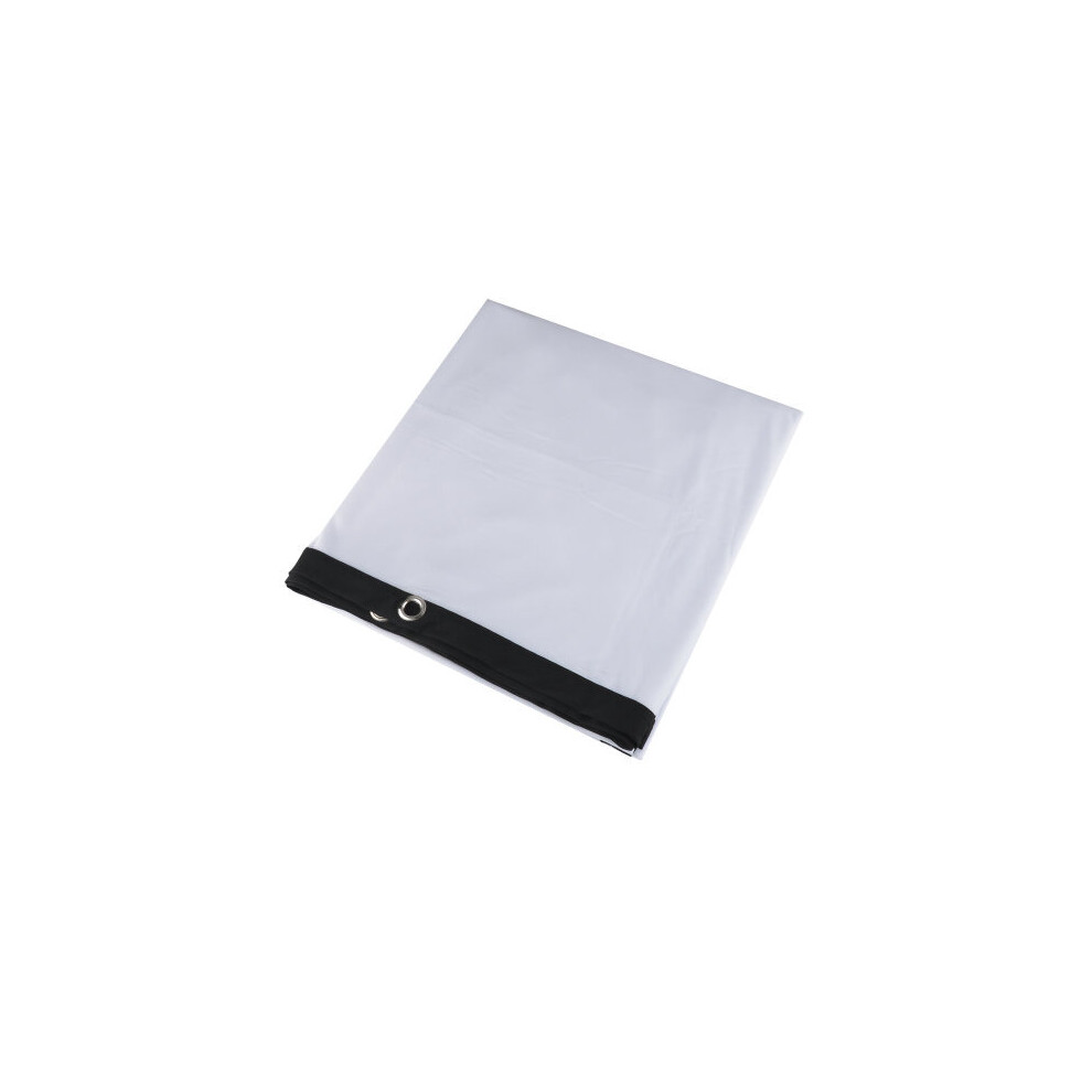 (120 Inch) Matte Projector Screen | 16:9 Home Cinema Screen White 7371875209489