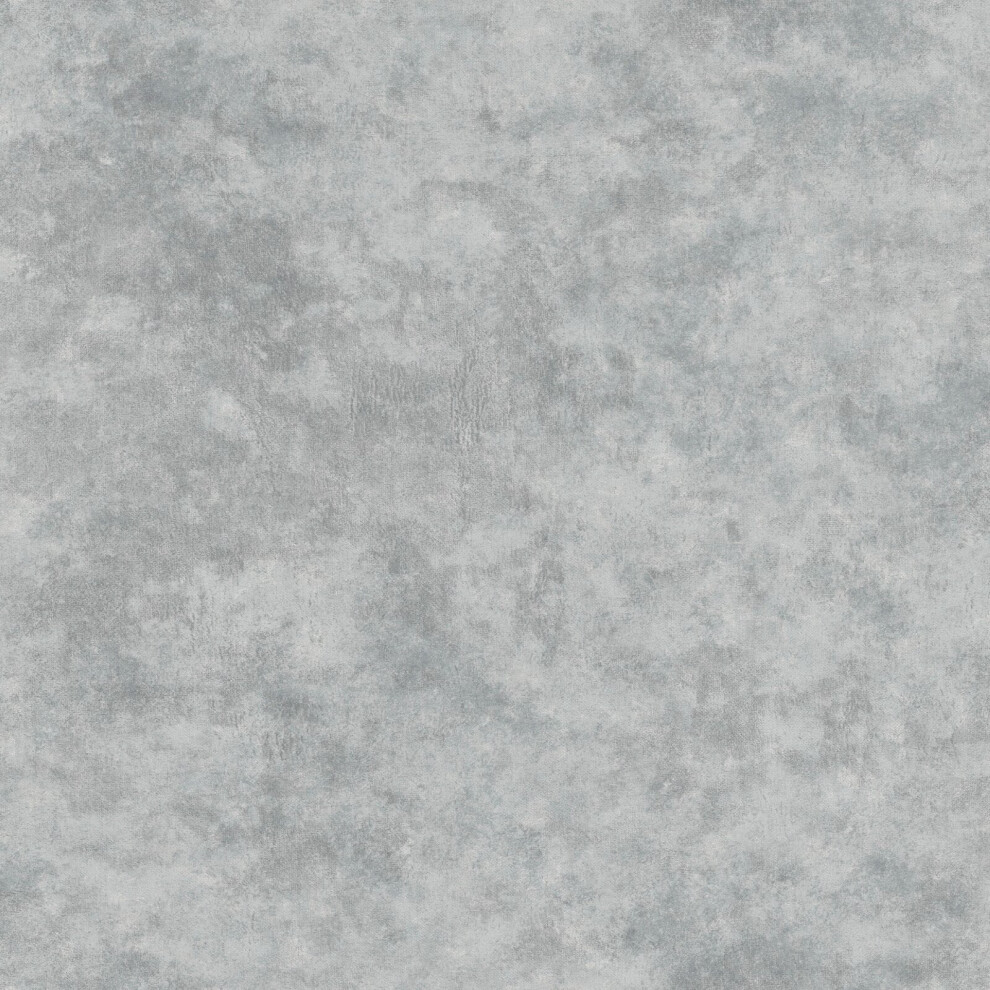(163001 Grey) Grandeco Crushed Velvet Effect Wallpaper Industrial Textured Glitter Vinyl Roll