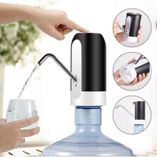 Electric Pump Dispenser Wireless Camping Drinking Spigot Gallon Water Bottle