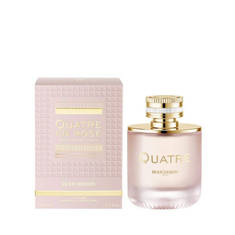 Boucheron Quatre En Rose - Eau De Parfum Florale - 100Ml
