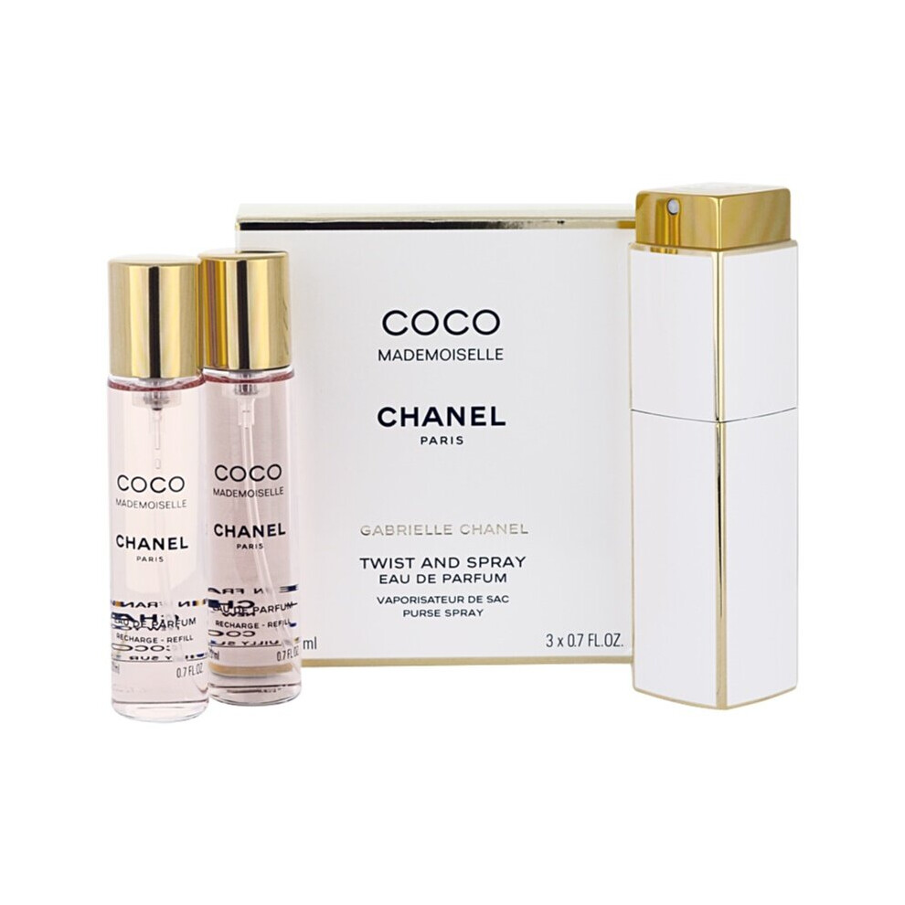 Coco Mademoiselle Eau de Parfum 3x20 ml