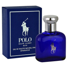 Ralph Lauren Polo Blue Men 125ml EDT Spray - Fresh Melon, Geranium, Patchouli & Amber Fragrance