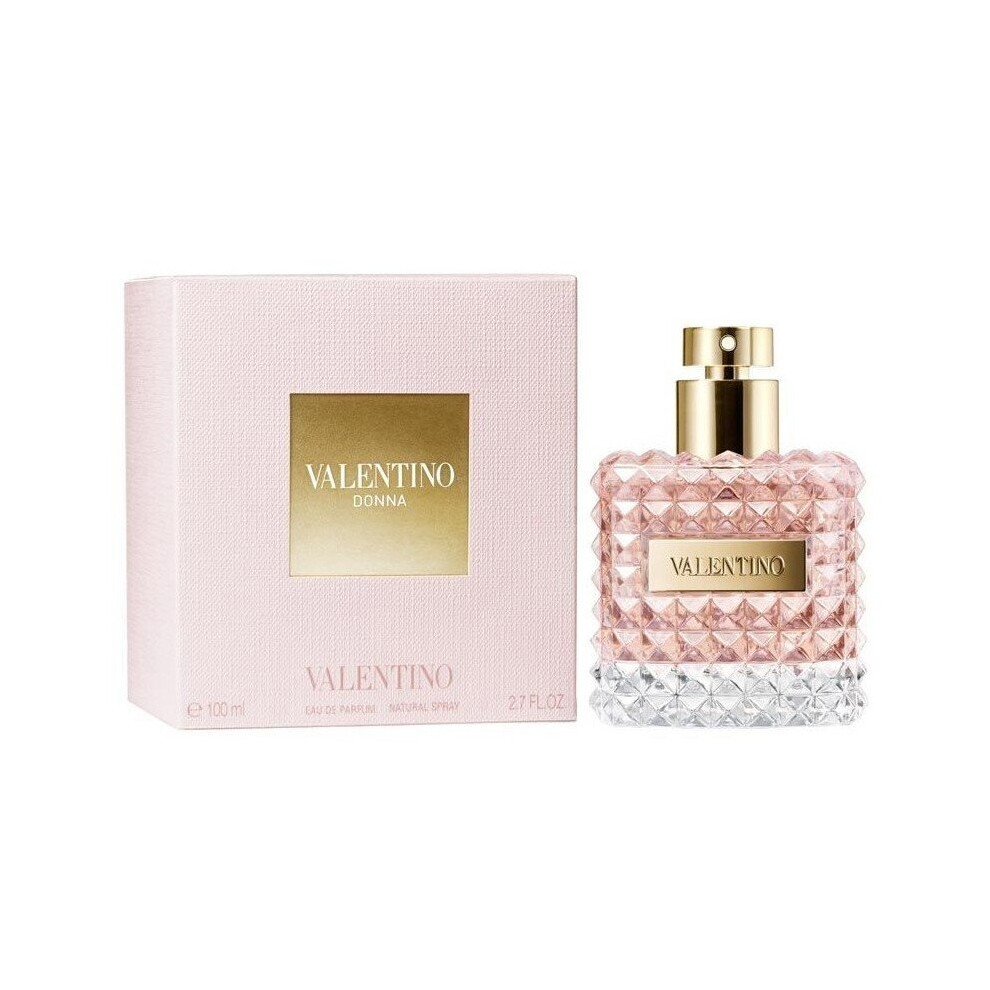 Valentino Donna 100Ml Edp Spray - Elegant Amber Floral With Bergamot, Bulgarian Rose, Iris & Patchouli | C-8411061815106