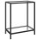 VidaXL vidaXL Console Table Transparent Tempered Glass Accent End Side Coffee Table 1