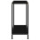 VidaXL vidaXL Console Table Black Tempered Glass Accent End Side Coffee Hall Table 3