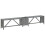 VidaXL vidaXL Solid Acacia Wood Garden Corner Bench with Planter 117cm Grey Seating 4